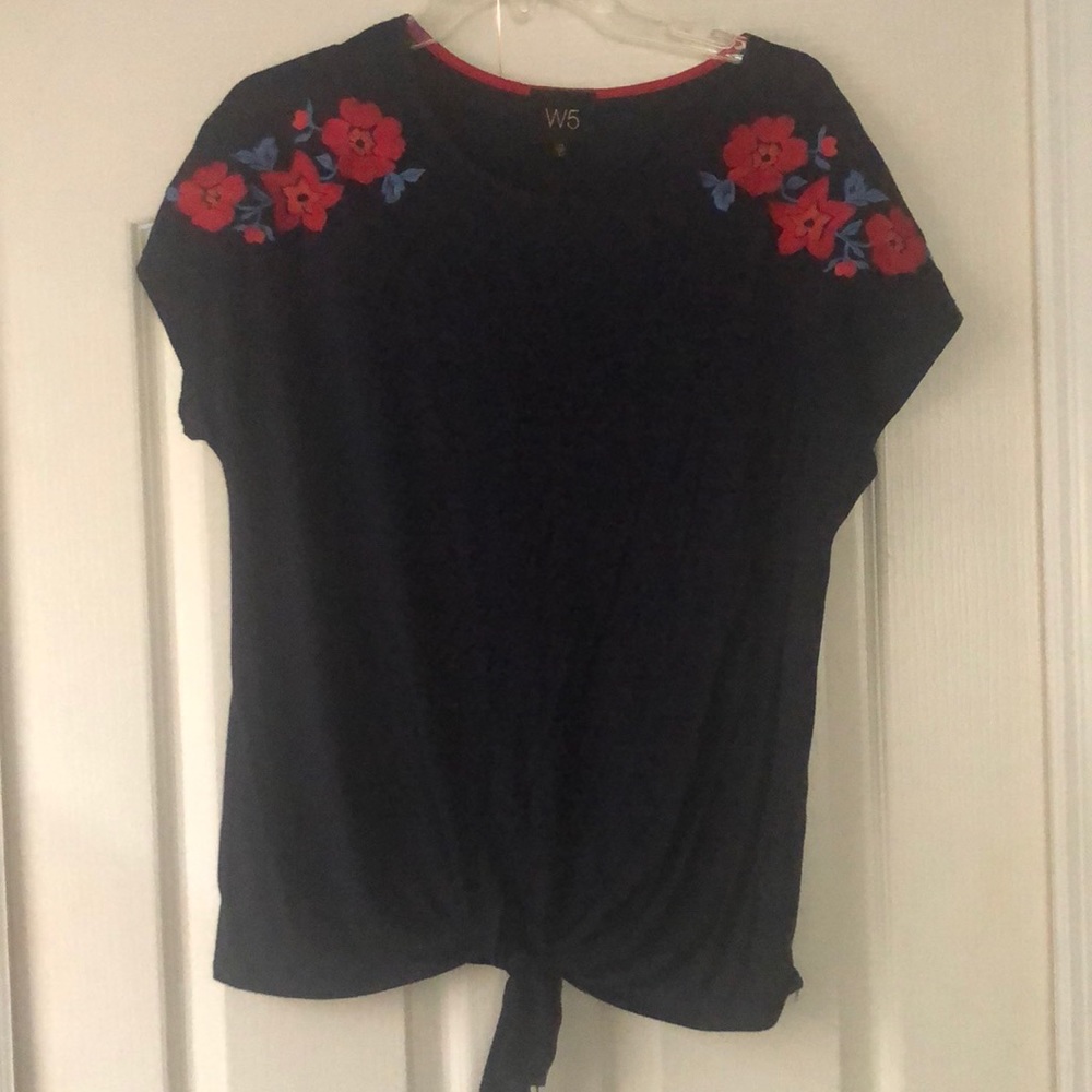 W5 Embroidered Top - Medium